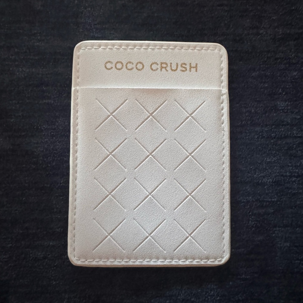 Chanel Coco Crush White Cardholder